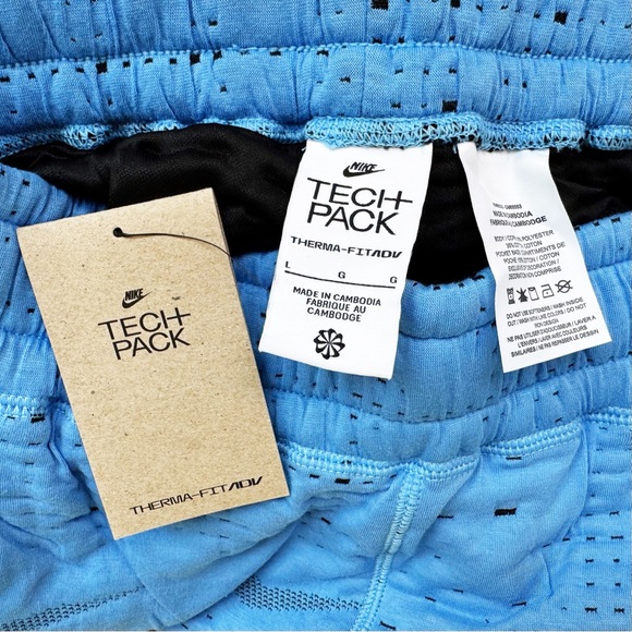 Blue Nike Tech Pack Pants - Picture 4 of 17